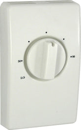 TPI S2022 Thermostat, Single-Pole, White